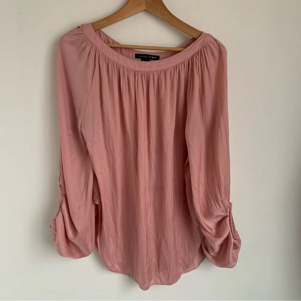Smythe + TNT Balloon Sleeve Blouse - Picture 3 of 8